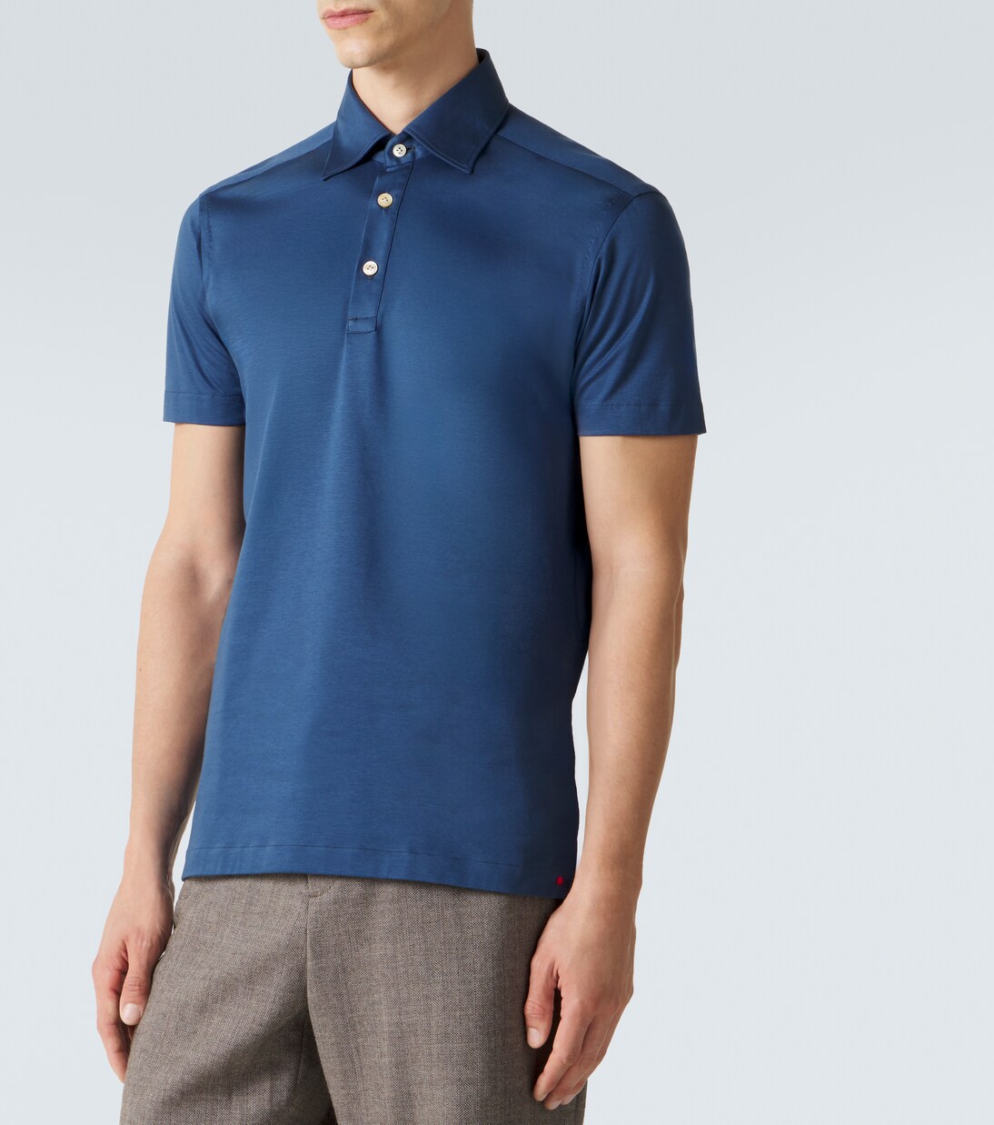 Cotton polo shirt | Kiton