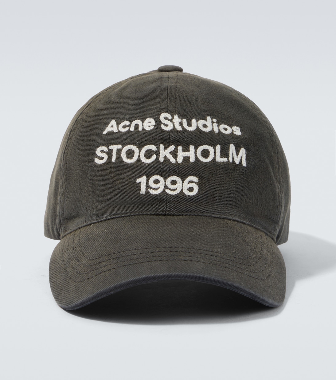 Bestickte Baseballcap aus Baumwolle | Acne Studios