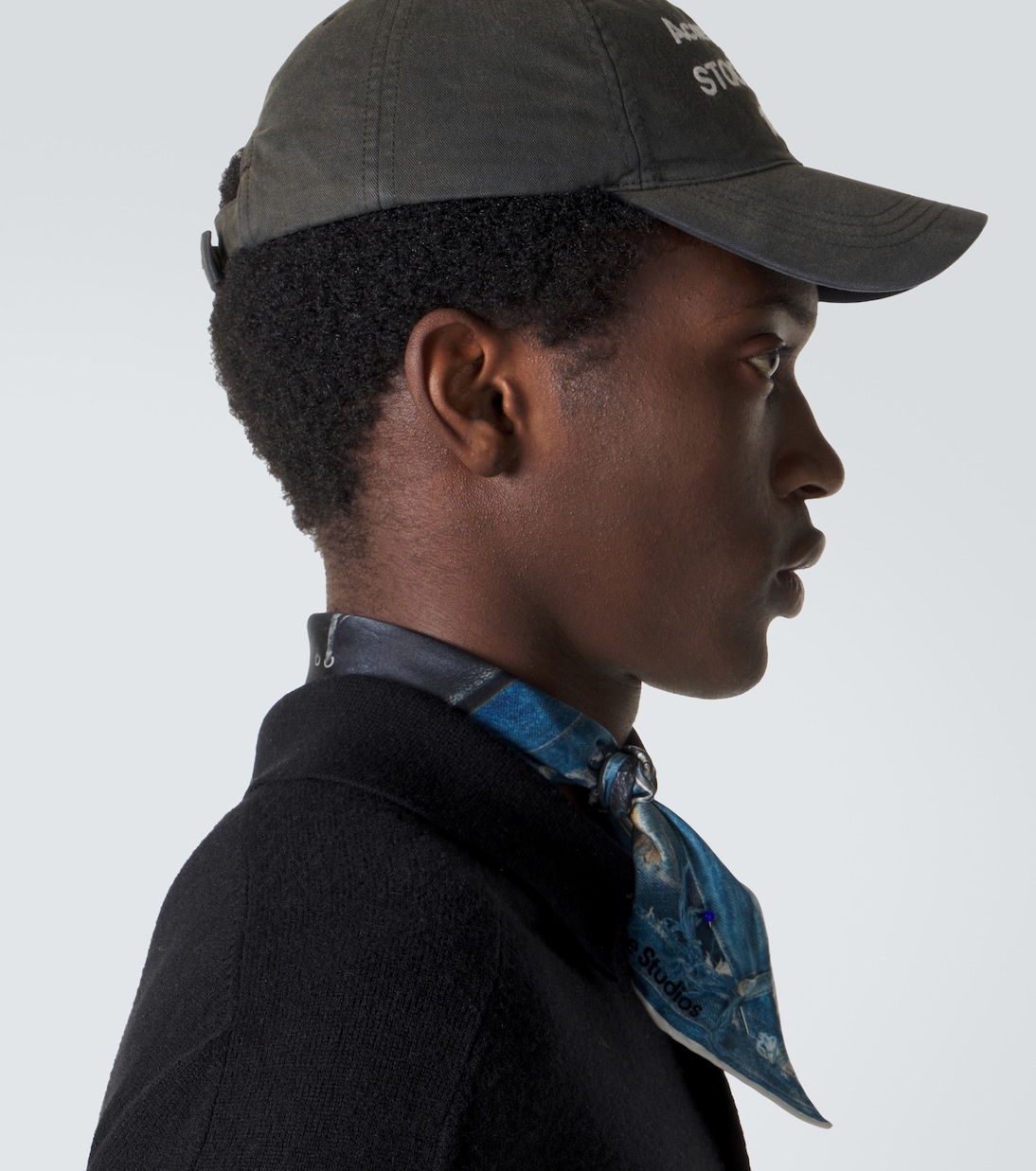 Bestickte Baseballcap aus Baumwolle | Acne Studios