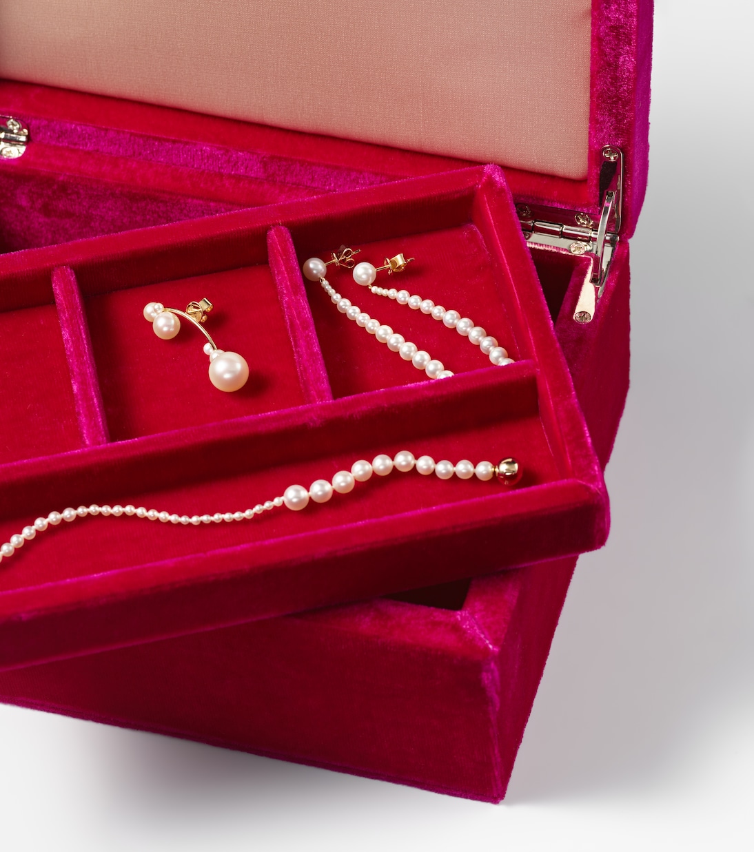 Trésor Grande velvet jewelry box | Sophie Bille Brahe