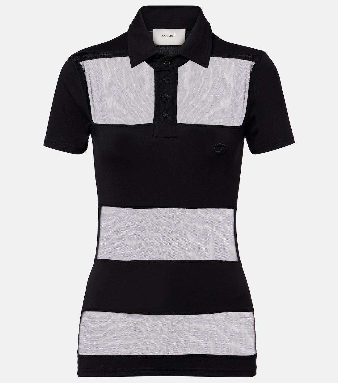 Top court en coton mélangé | Coperni