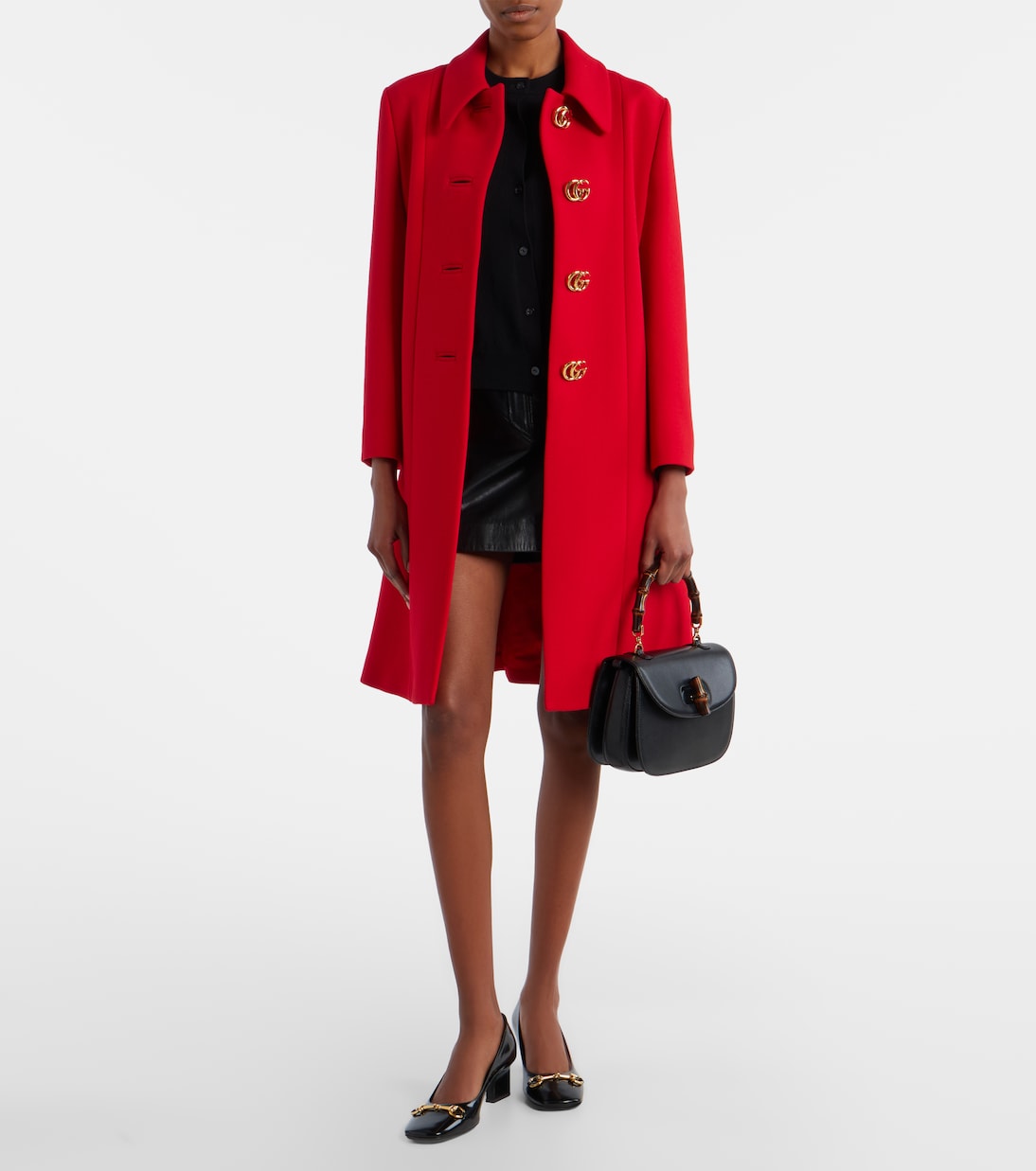 Cardigan Double G in lana | Gucci