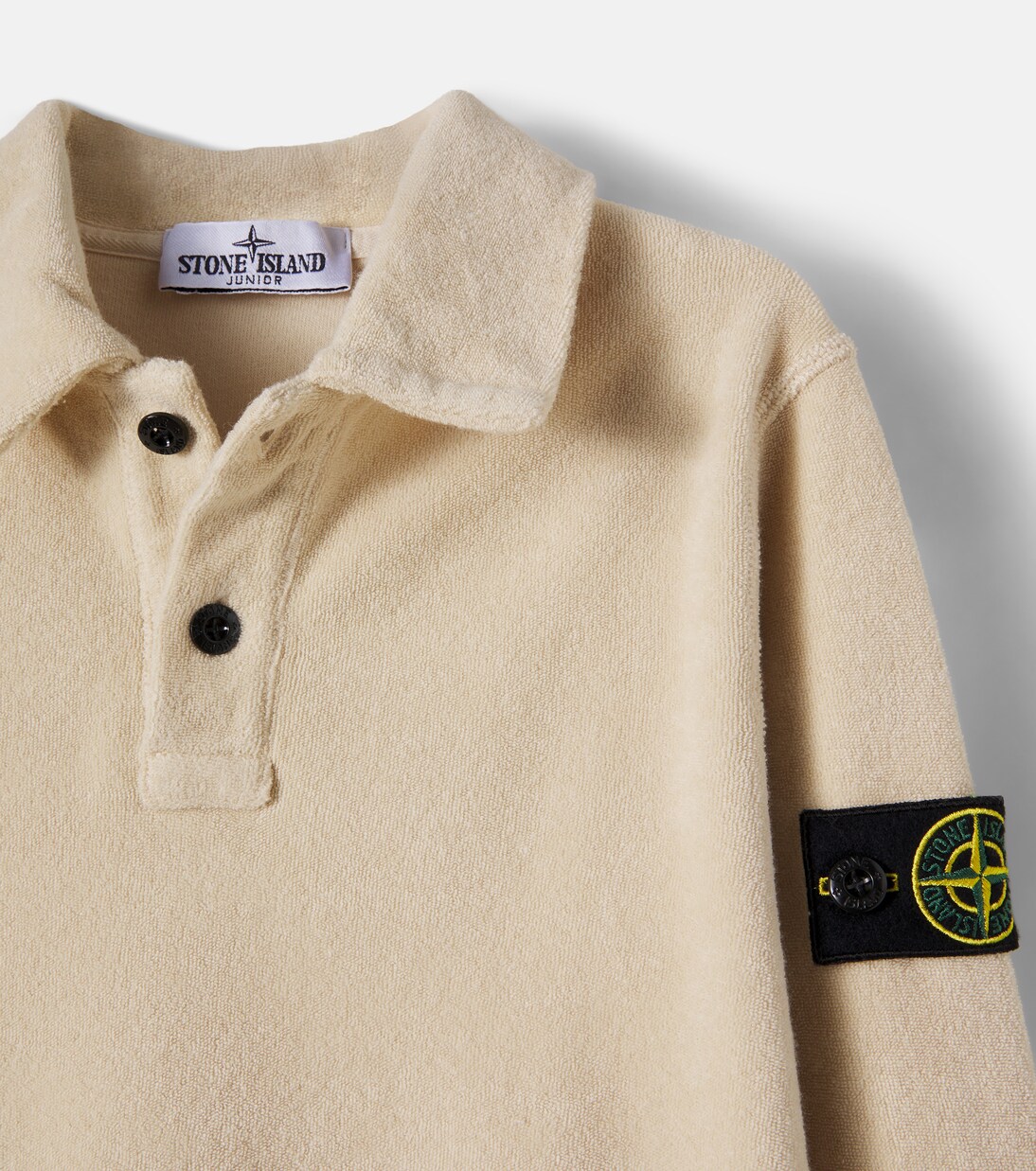 Polopullover Compass aus Frottee | Stone Island Junior