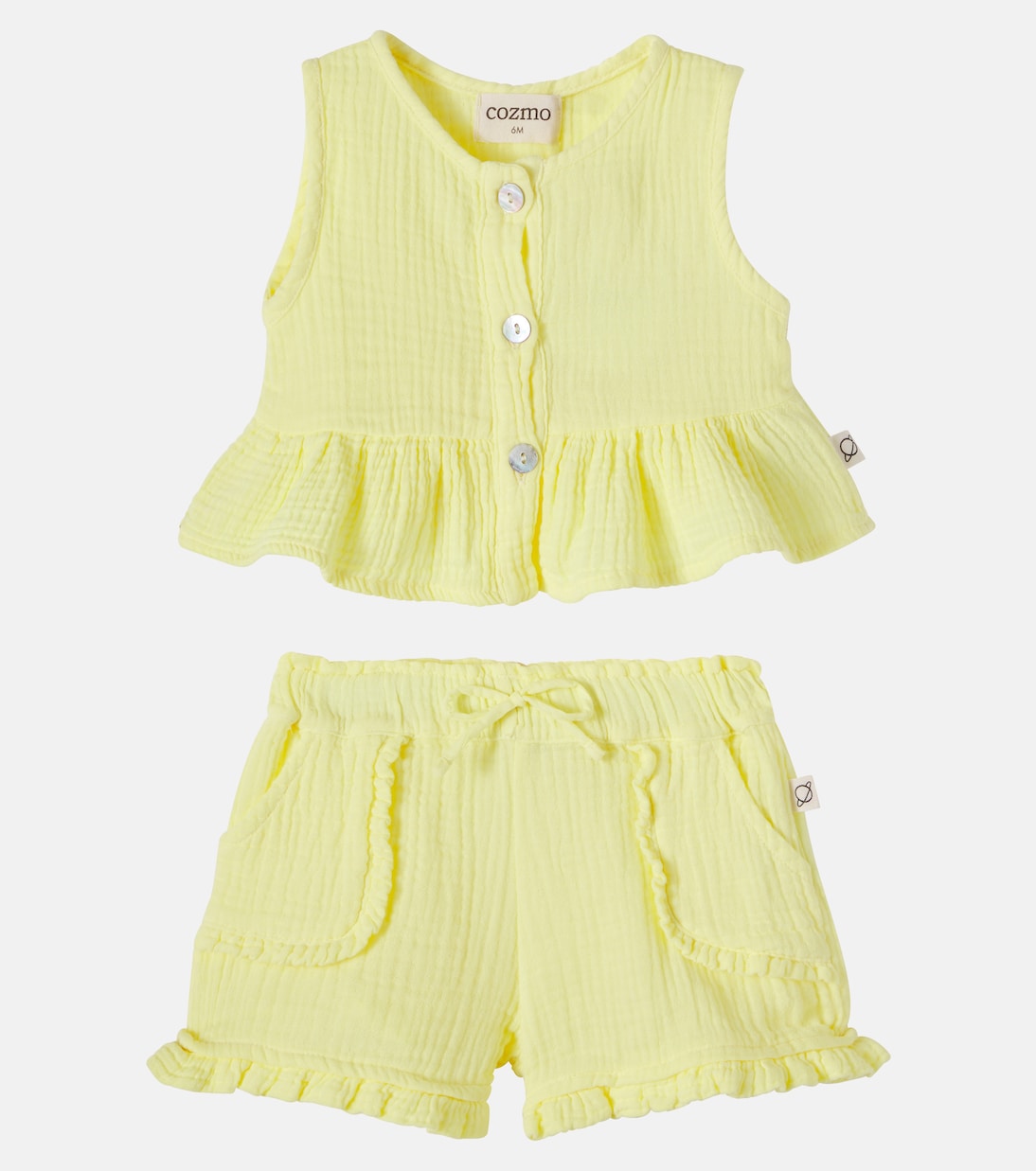 Baby Set aus Top Posy und Shorts Stella | Cozmo