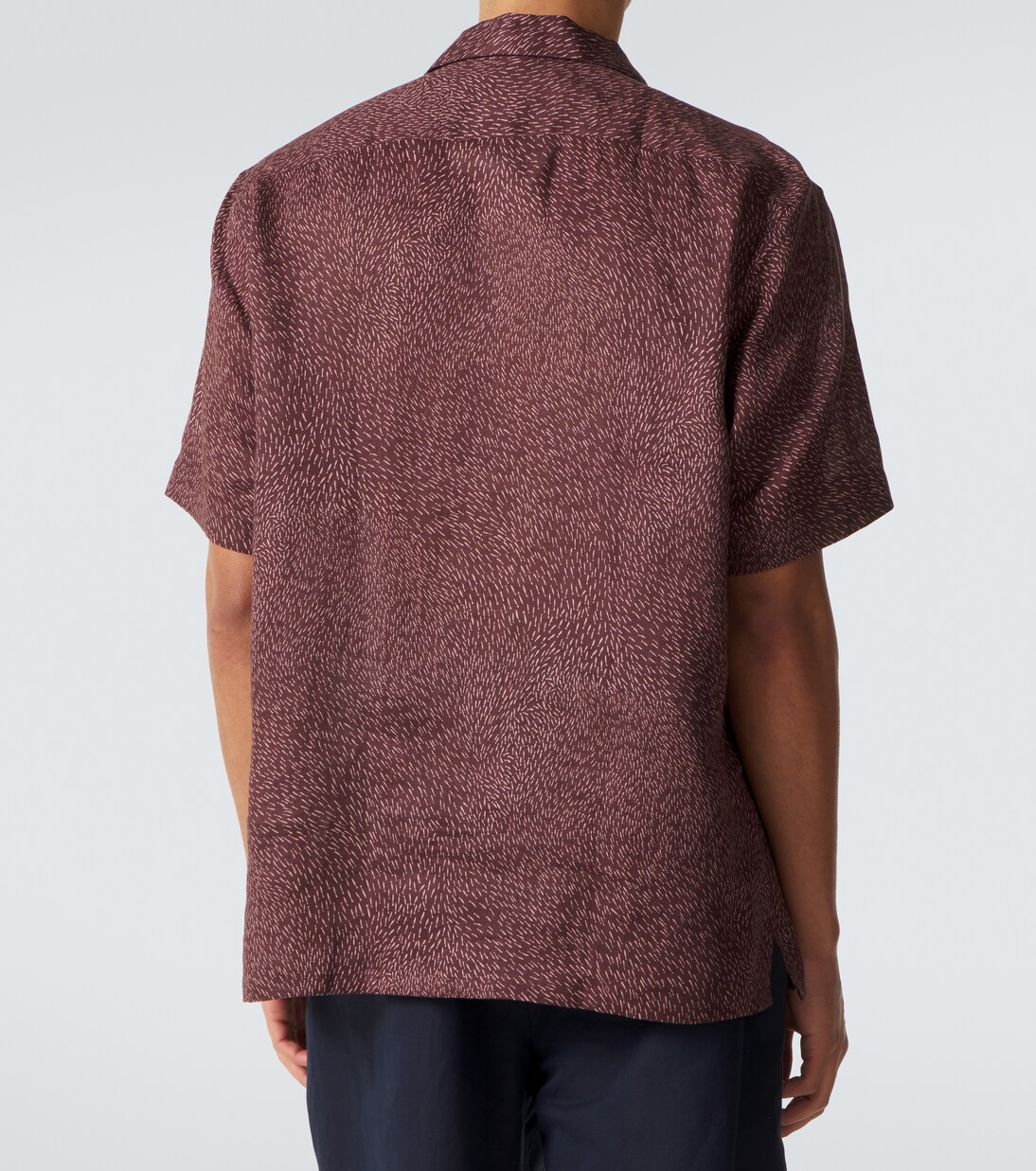 Printed linen shirt | Brioni