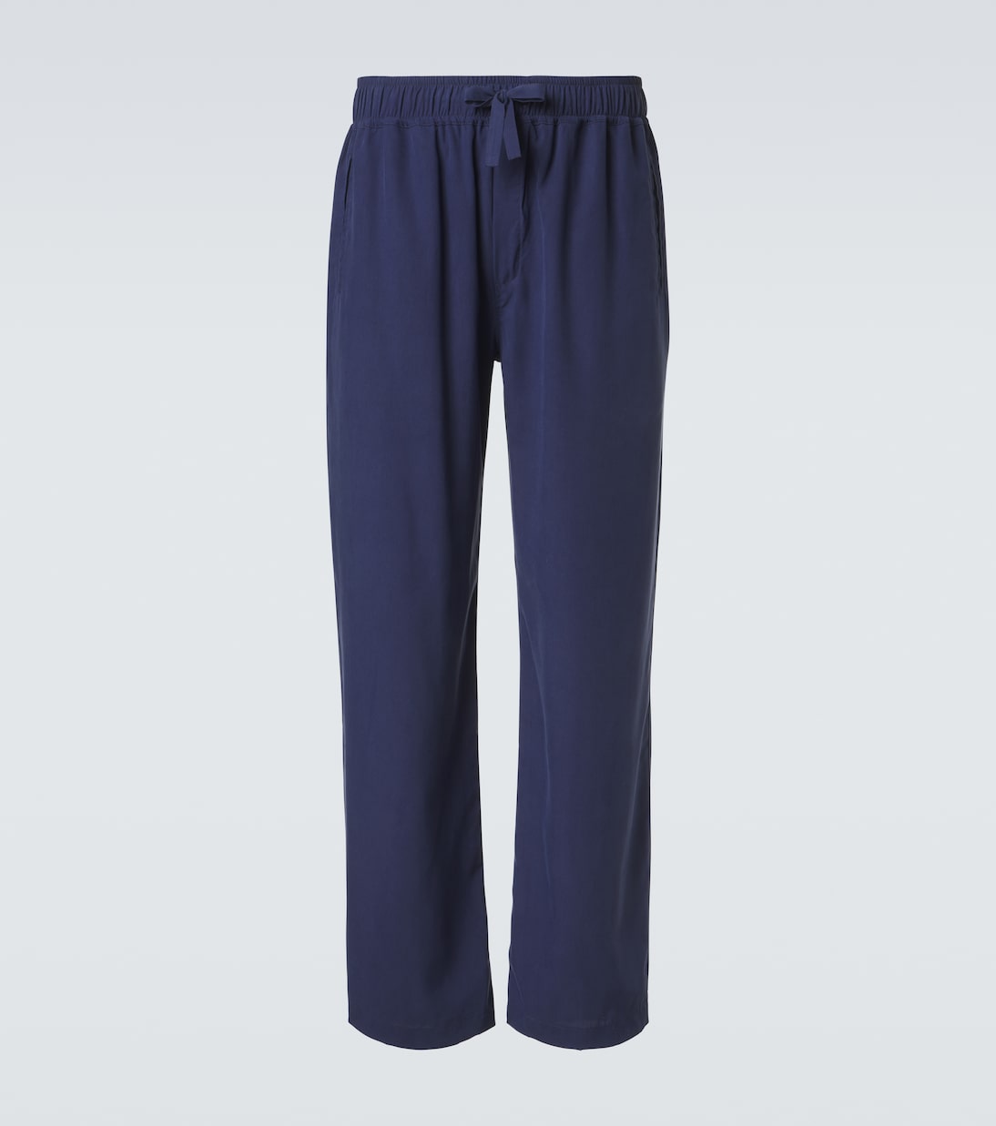 Silk straight pants | Saman Amel