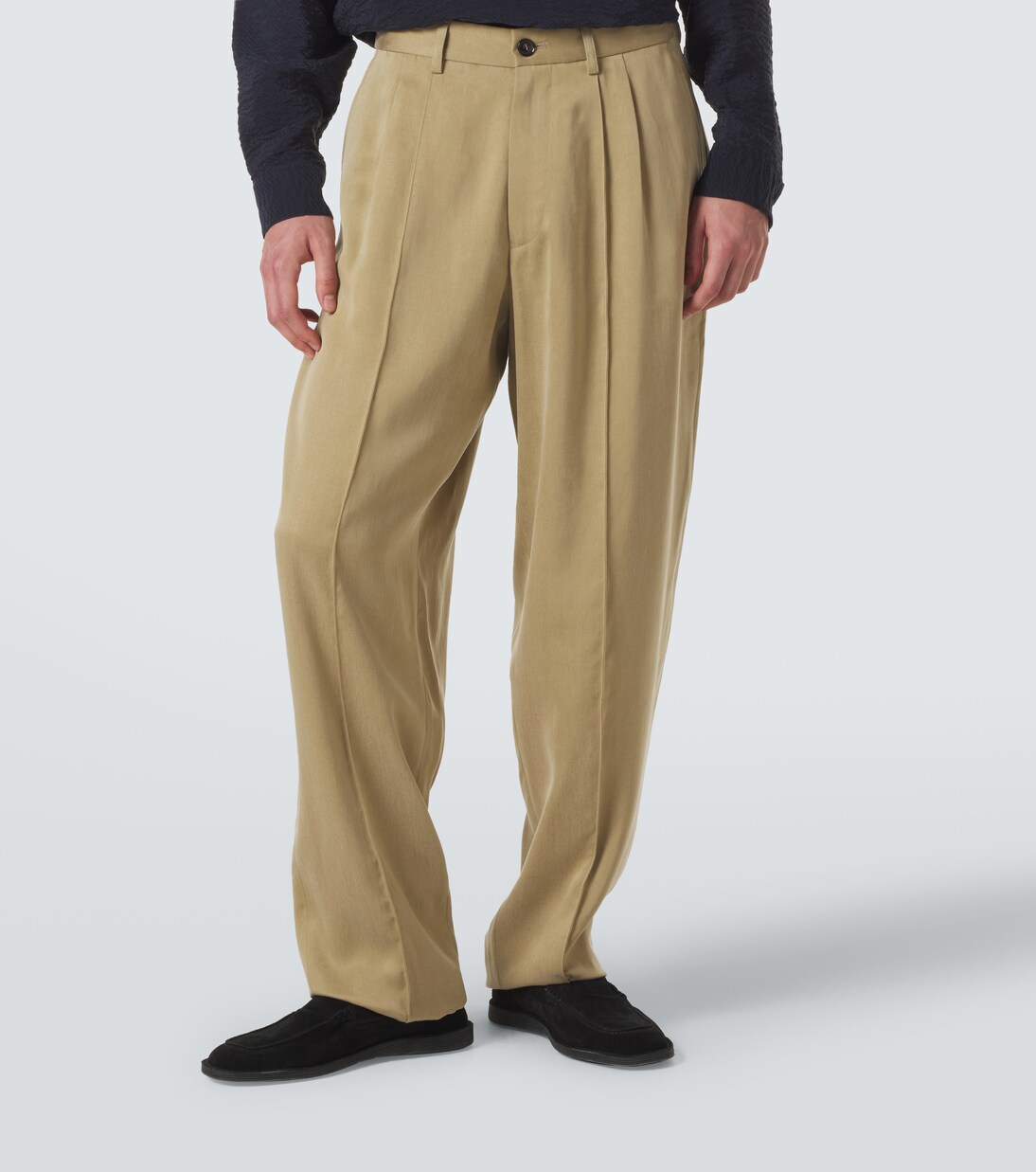 Pleated wide-leg pants | Giorgio Armani