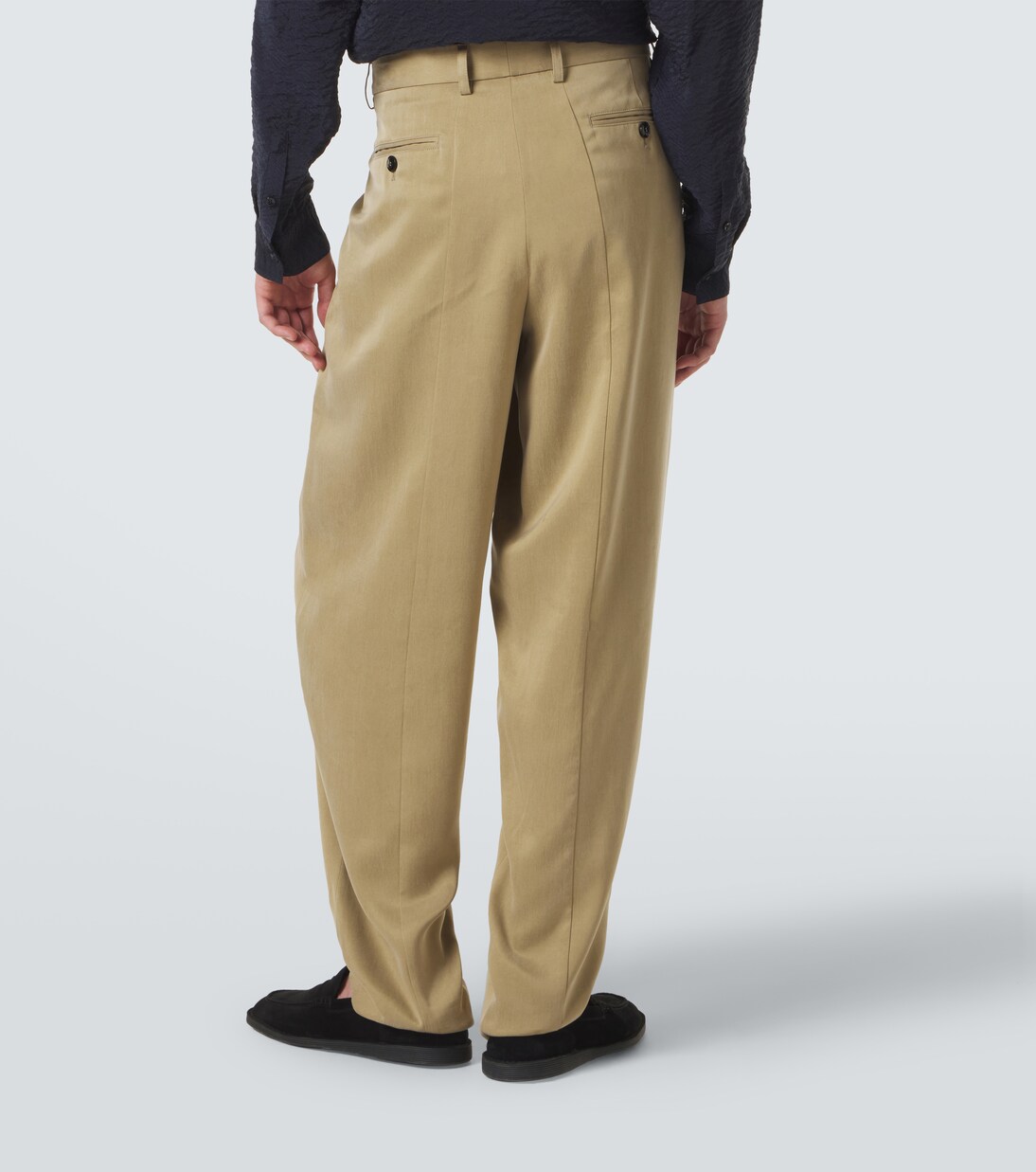Pleated wide-leg pants | Giorgio Armani
