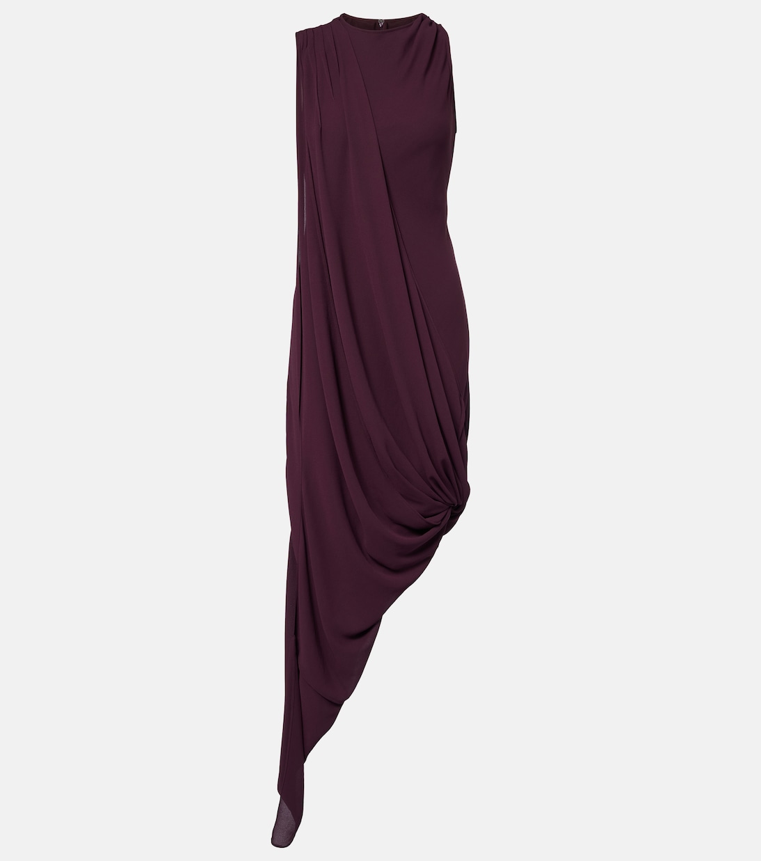 Abito midi in georgette | Victoria Beckham