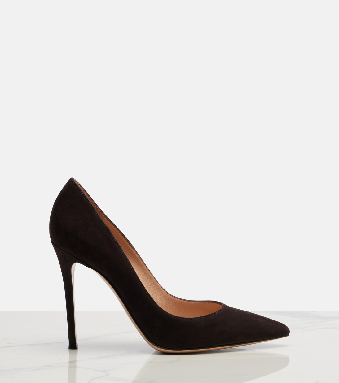 Pumps Gianvito aus Veloursleder | Gianvito Rossi
