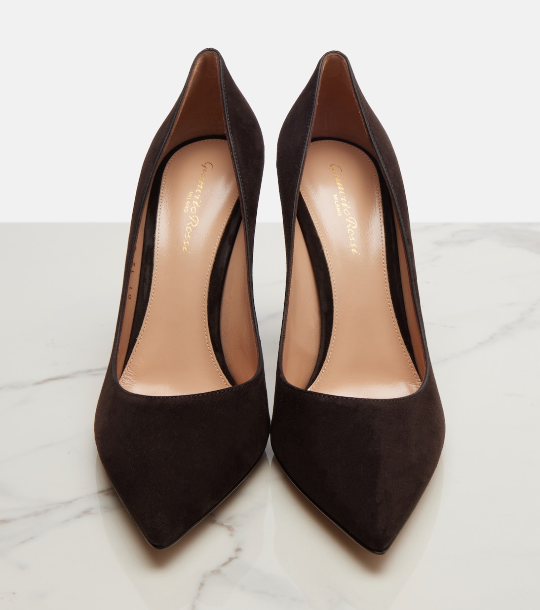 Pumps Gianvito aus Veloursleder | Gianvito Rossi