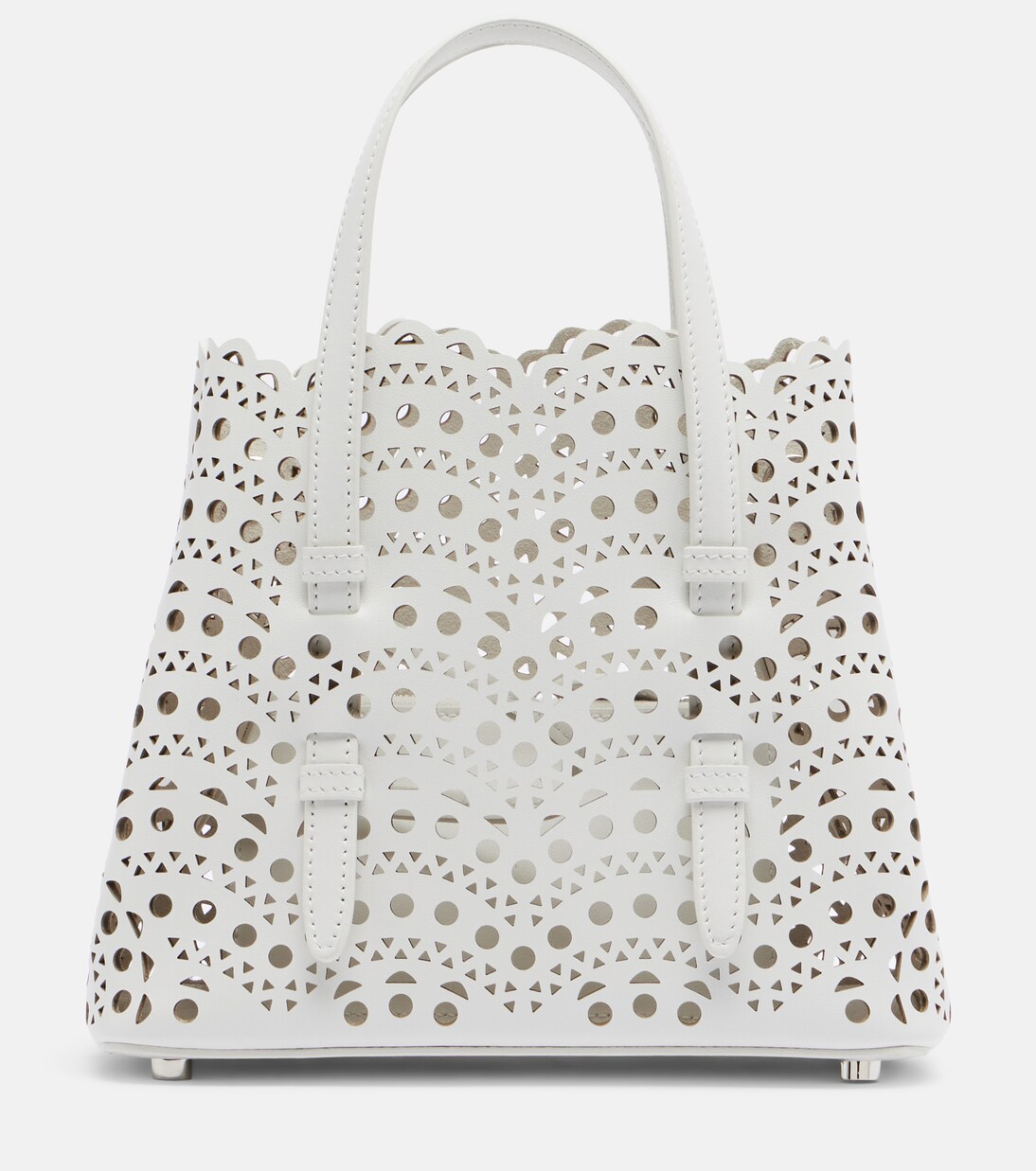 Mina 20 Vienne leather tote bag | Alaïa