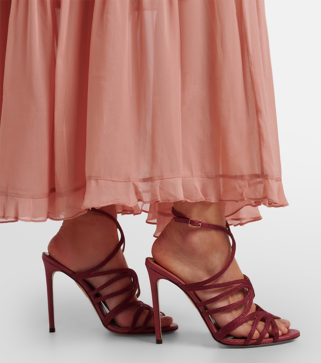 Sandali Serenade in rafia | Aquazzura