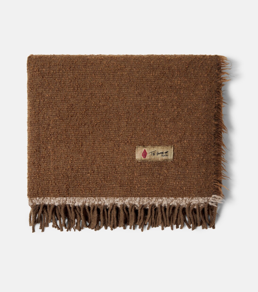 Garison alpaca, wool, and cashmere throw | The House of Lyria