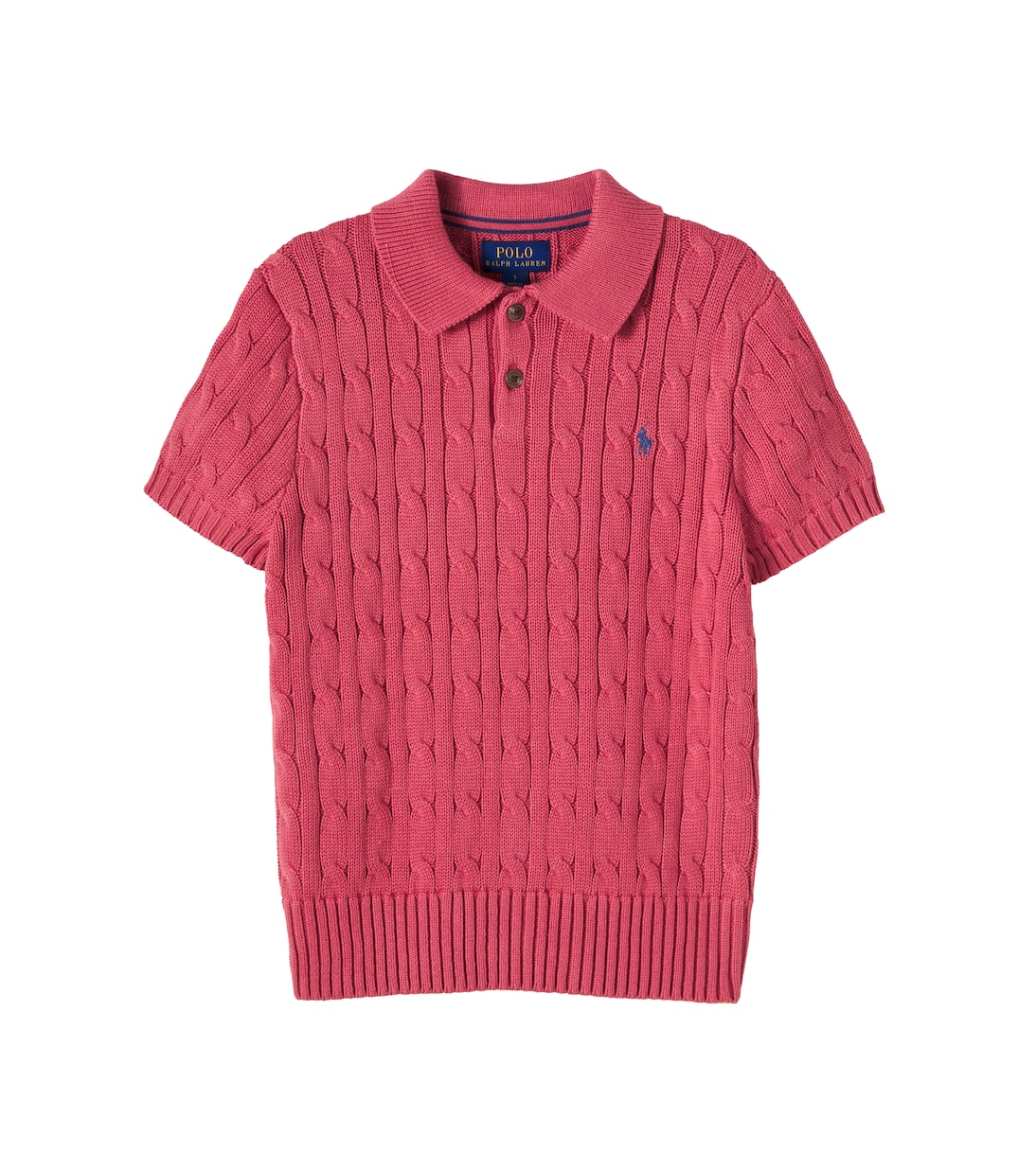 Polopullover aus Baumwolle mit Zopfmuster | Polo Ralph Lauren Kids