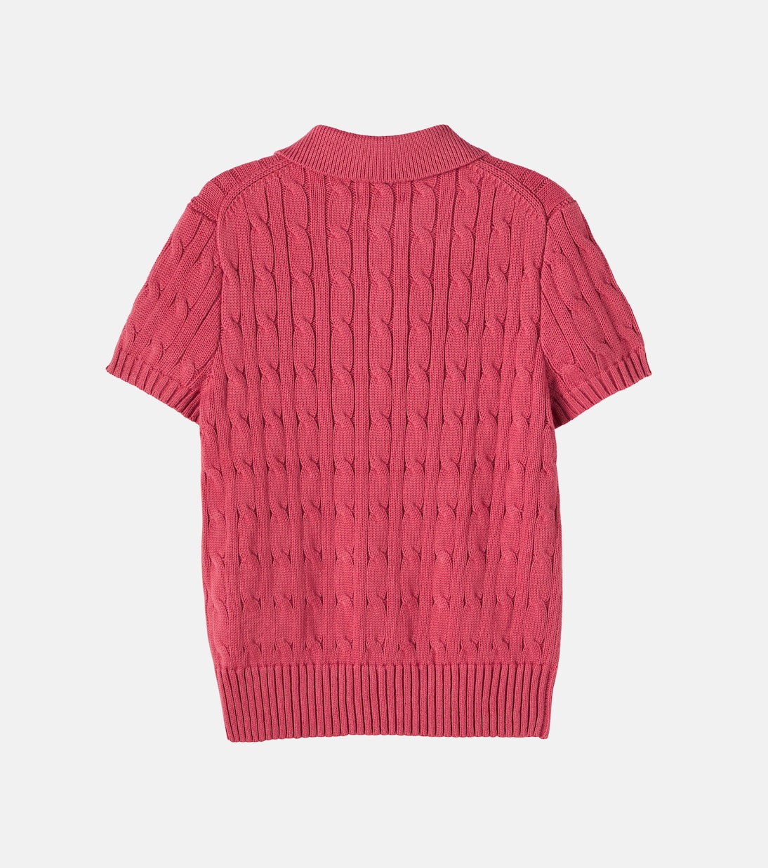 Polopullover aus Baumwolle mit Zopfmuster | Polo Ralph Lauren Kids