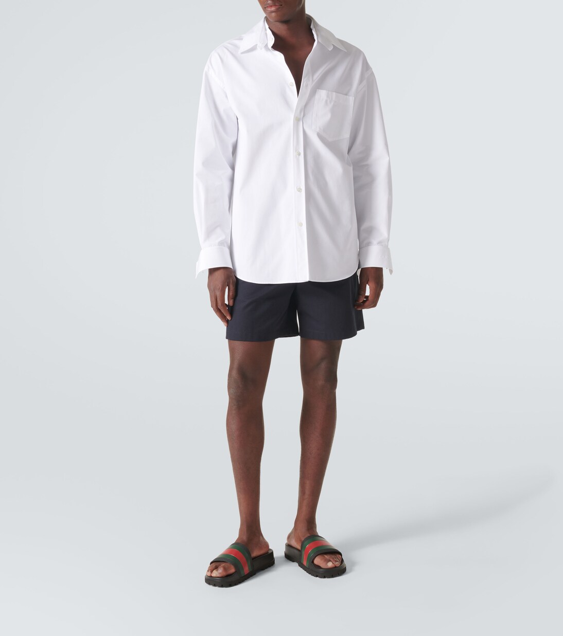 Pantoletten Web Stripe | Gucci