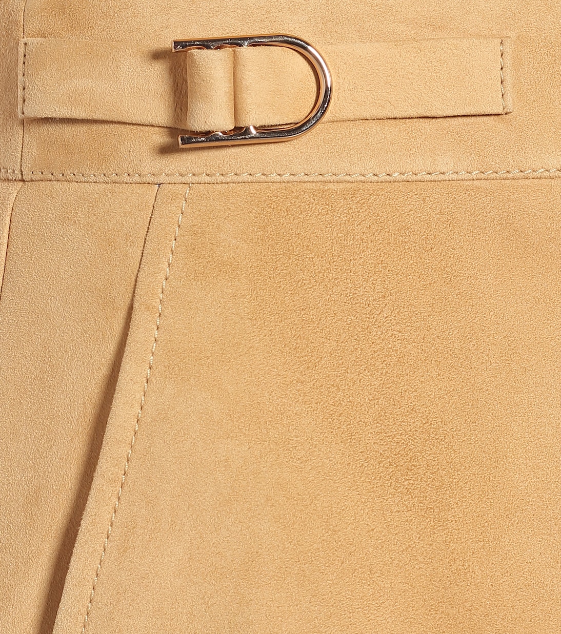 Schlaghose Vesta aus Veloursleder | Gabriela Hearst