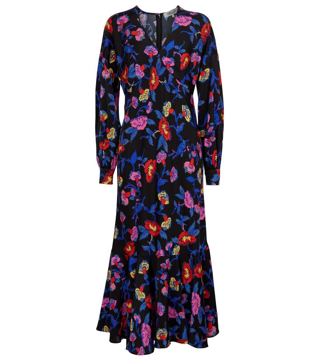 Robe midi Luka à fleurs | Diane von Furstenberg