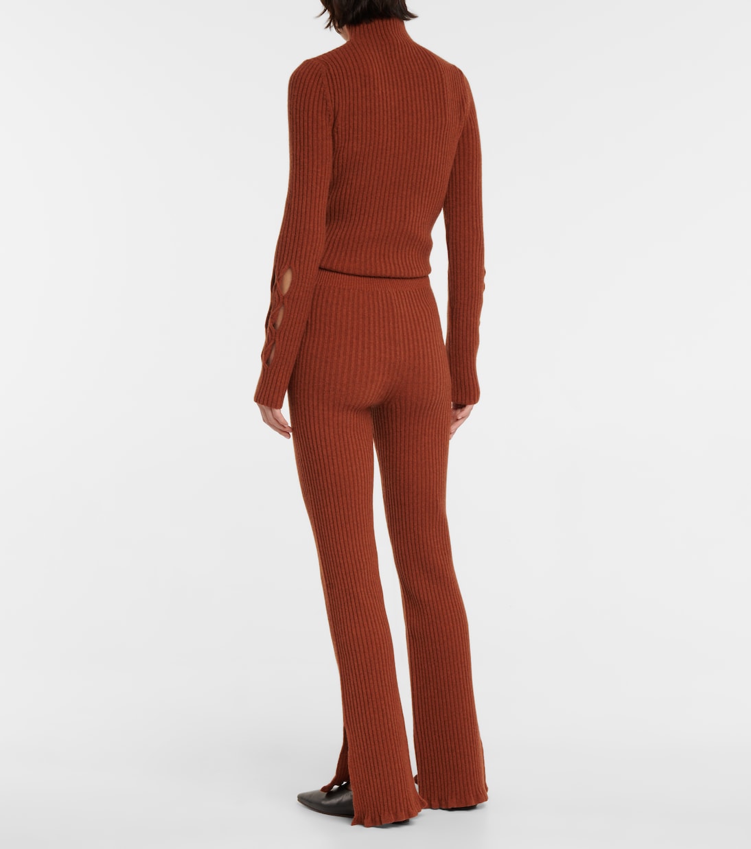 Schlaghose aus einem Wollgemisch | Victoria Beckham