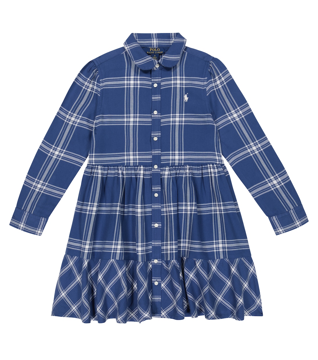 Robe chemise en coton à carreaux | Polo Ralph Lauren Kids