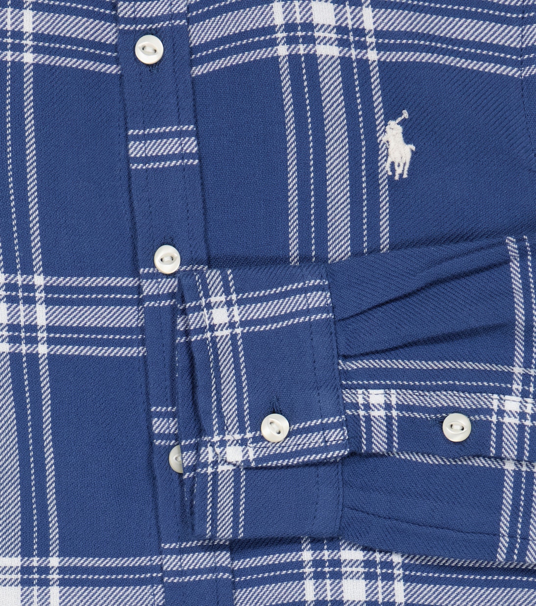Robe chemise en coton à carreaux | Polo Ralph Lauren Kids