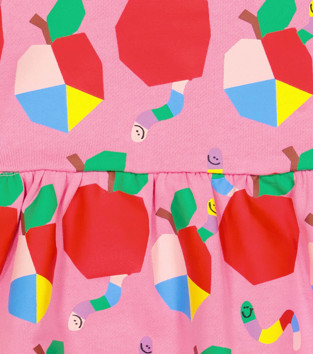 Baby printed cotton jersey dress | Stella McCartney Kids