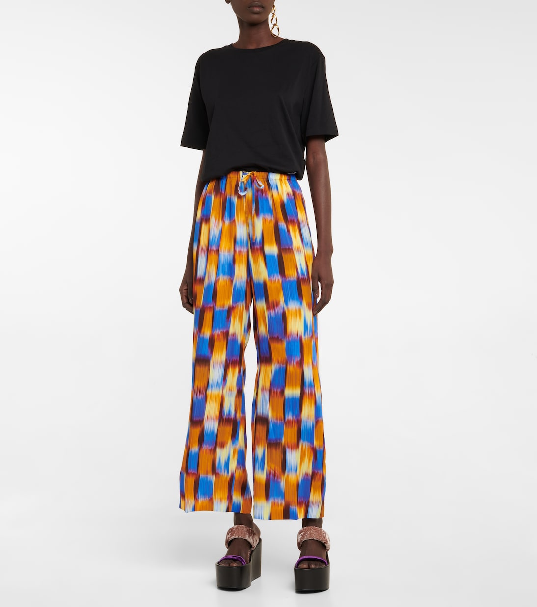 Pantalon imprimé | Dries Van Noten