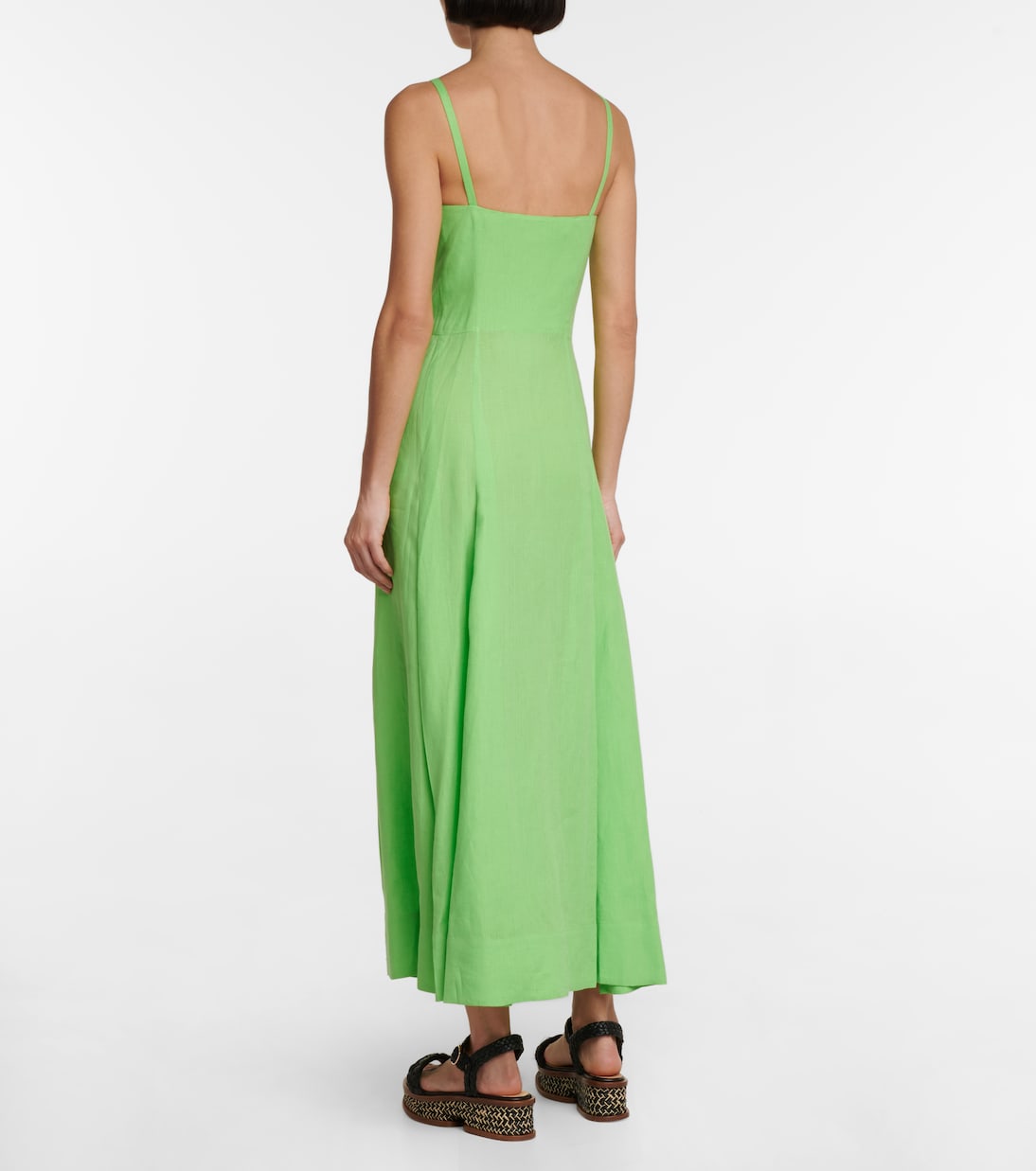 Robe midi Magritte en lin | Gabriela Hearst