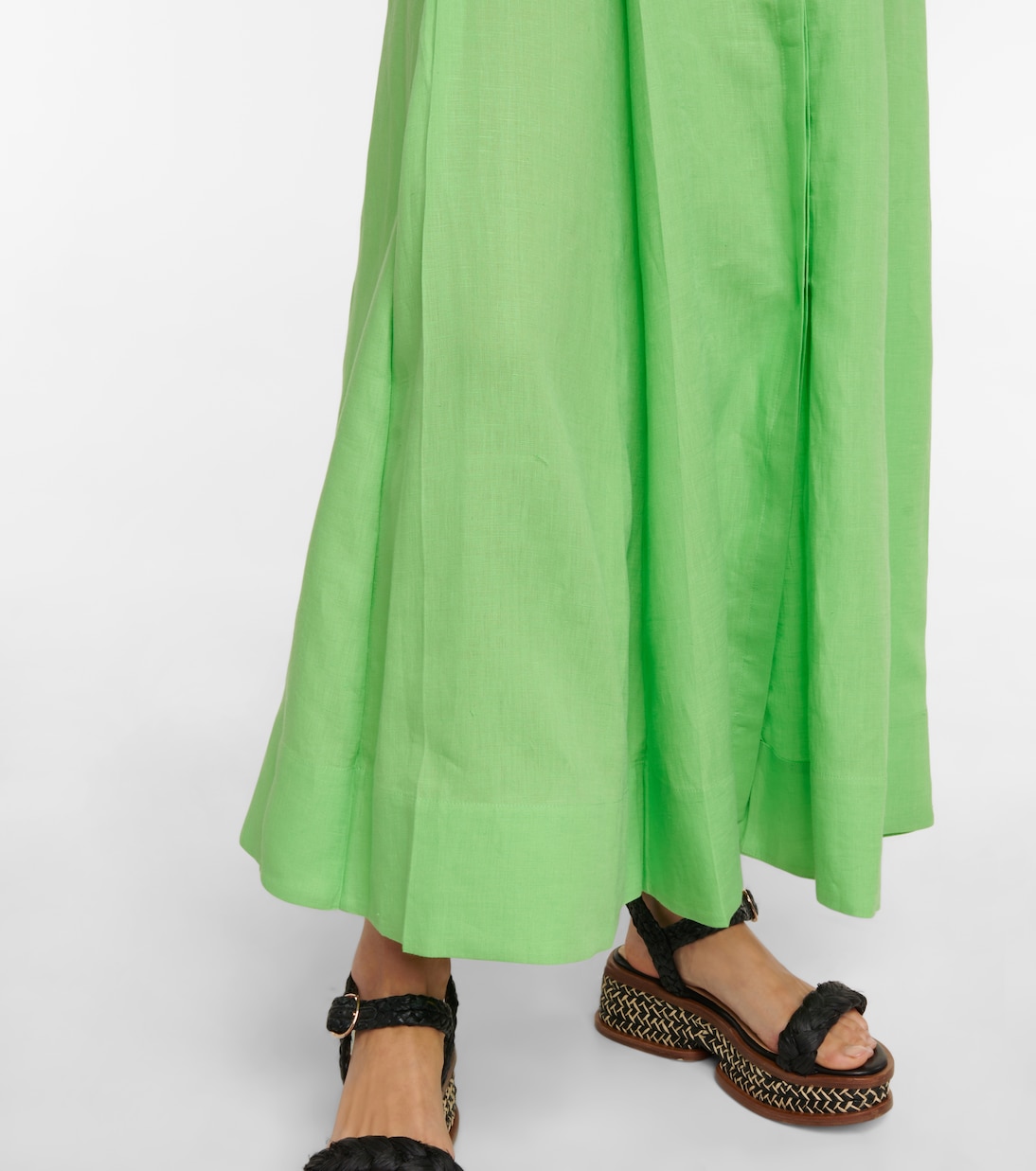 Robe midi Magritte en lin | Gabriela Hearst