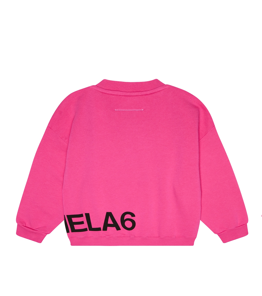 Logo-printed cotton sweatshirt | MM6 Maison Margiela Kids