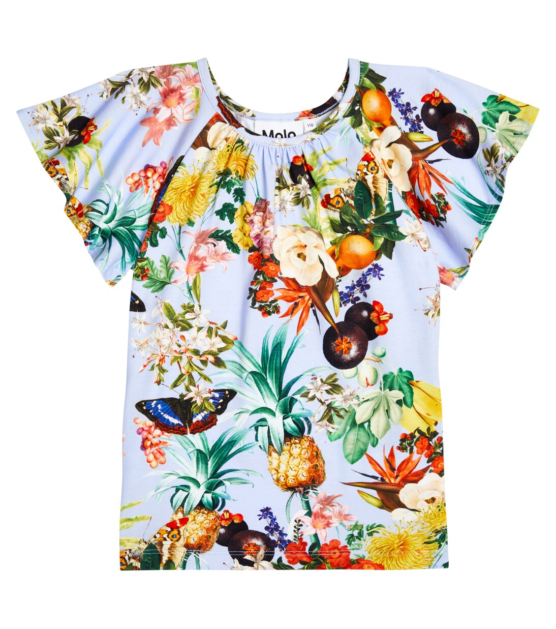 Rachel printed cotton-blend blouse | Molo