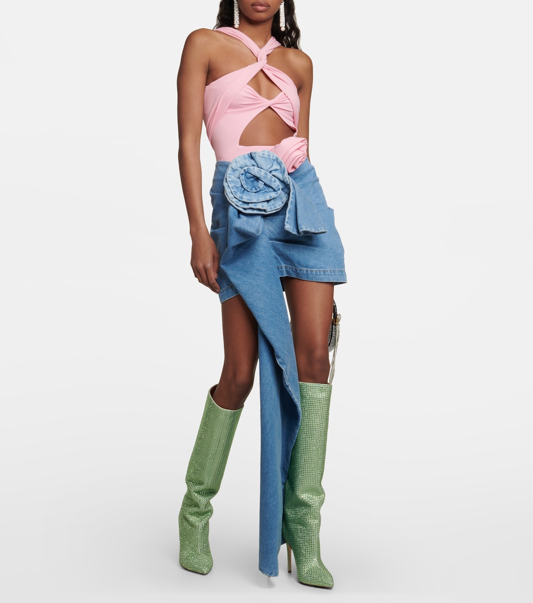 Stiefel Holly mit Kristallen | Paris Texas