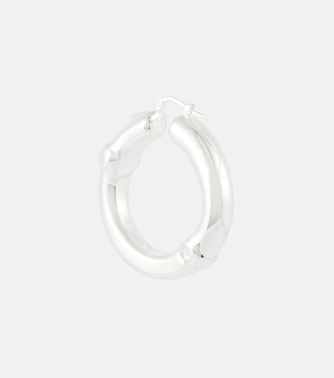Small Bamboo hoop earrings | Jil Sander
