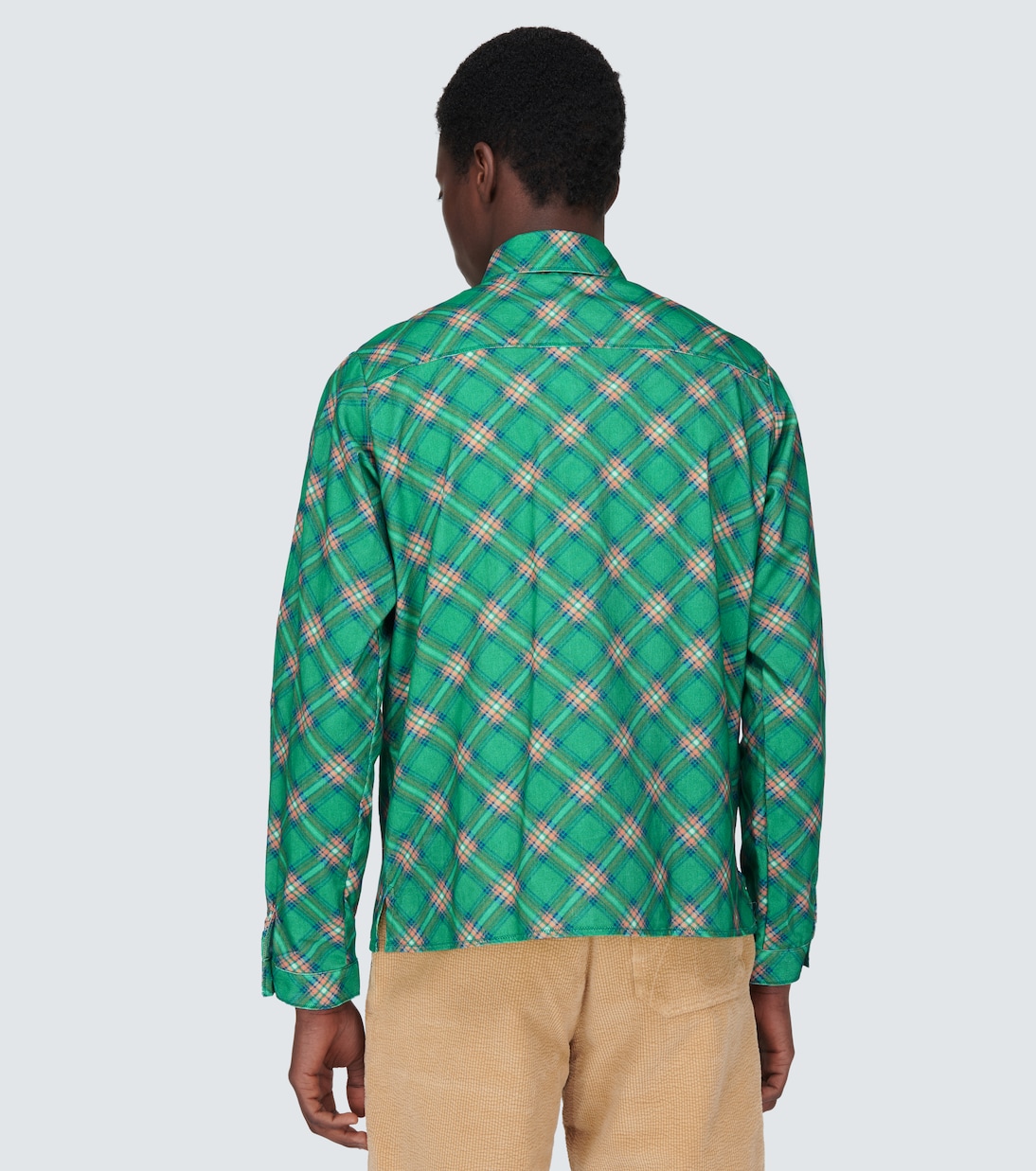 Checked cotton corduroy shirt | ERL