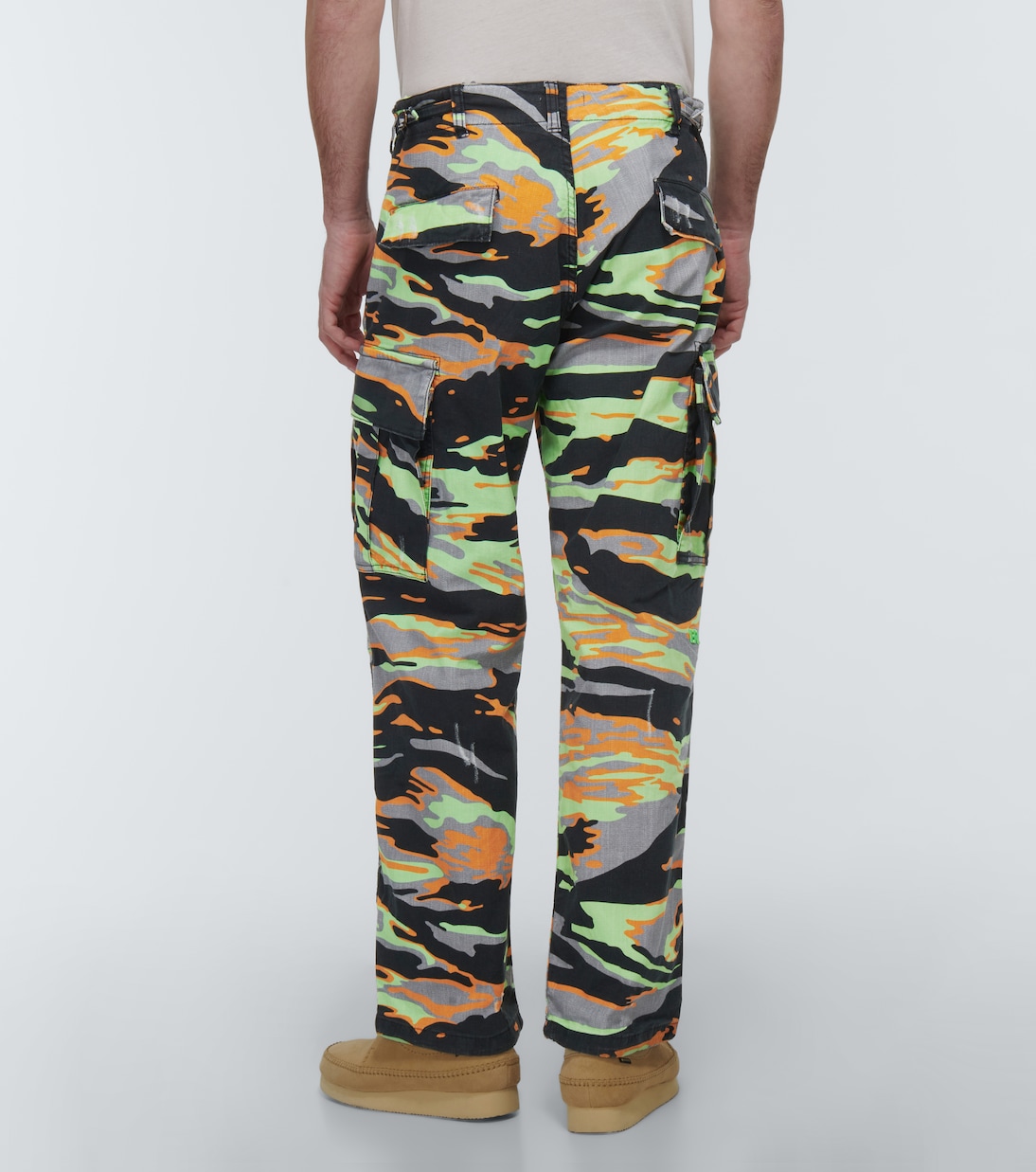 Printed cotton cargo pants | ERL