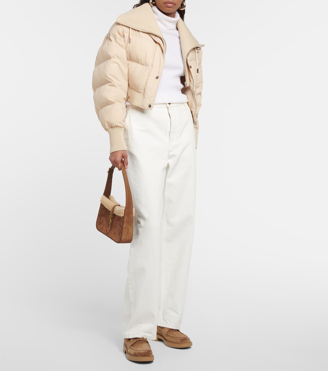 Loafers Harris aus Veloursleder | Gianvito Rossi