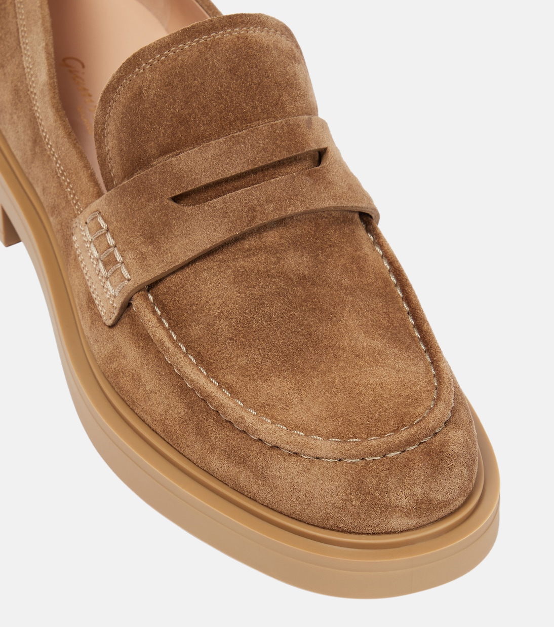 Loafers Harris aus Veloursleder | Gianvito Rossi