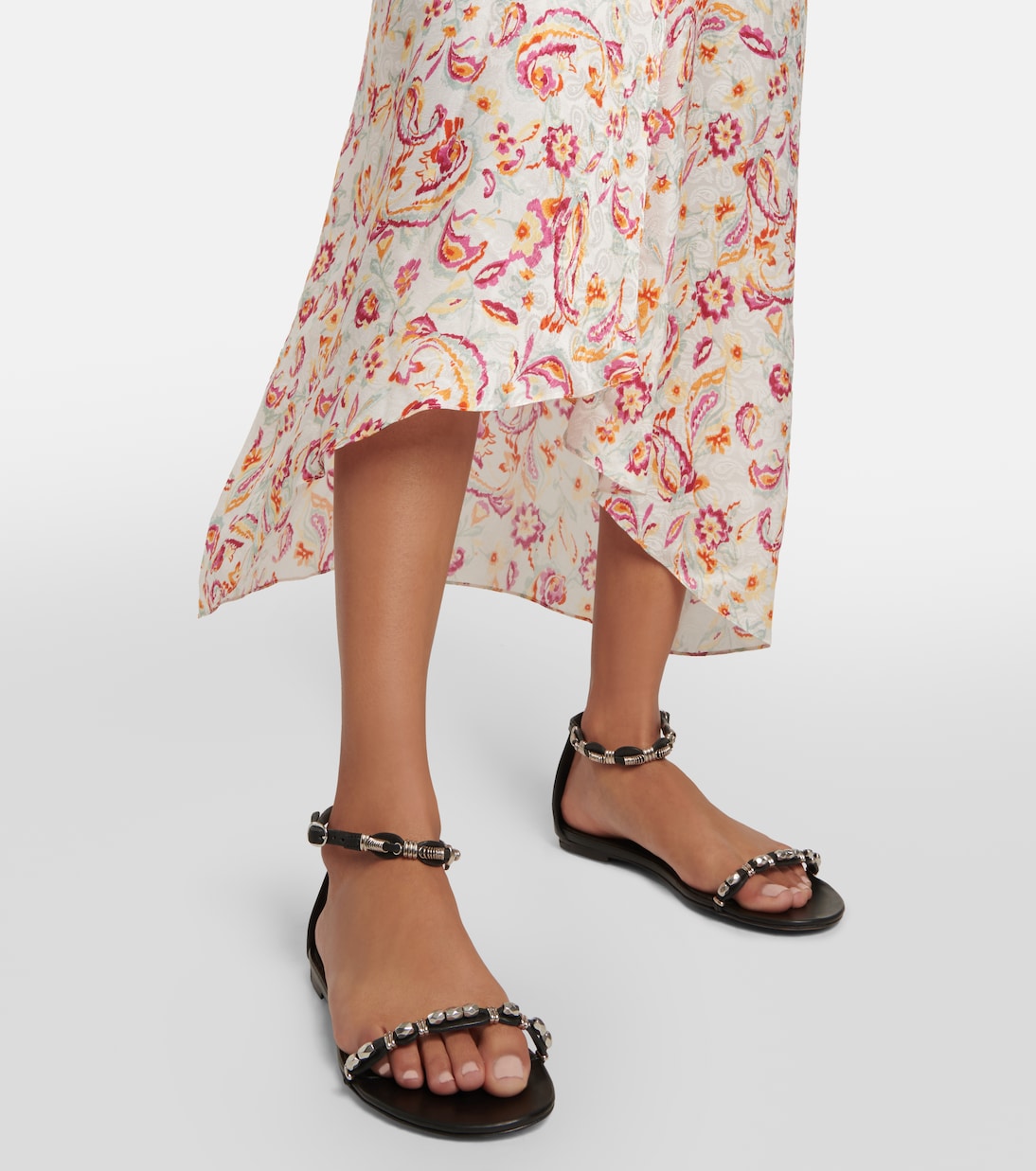 Verzierte Sandalen aus Leder | Isabel Marant