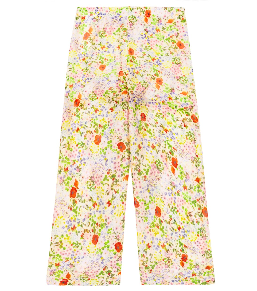 Floral cotton and silk pants | Paade Mode