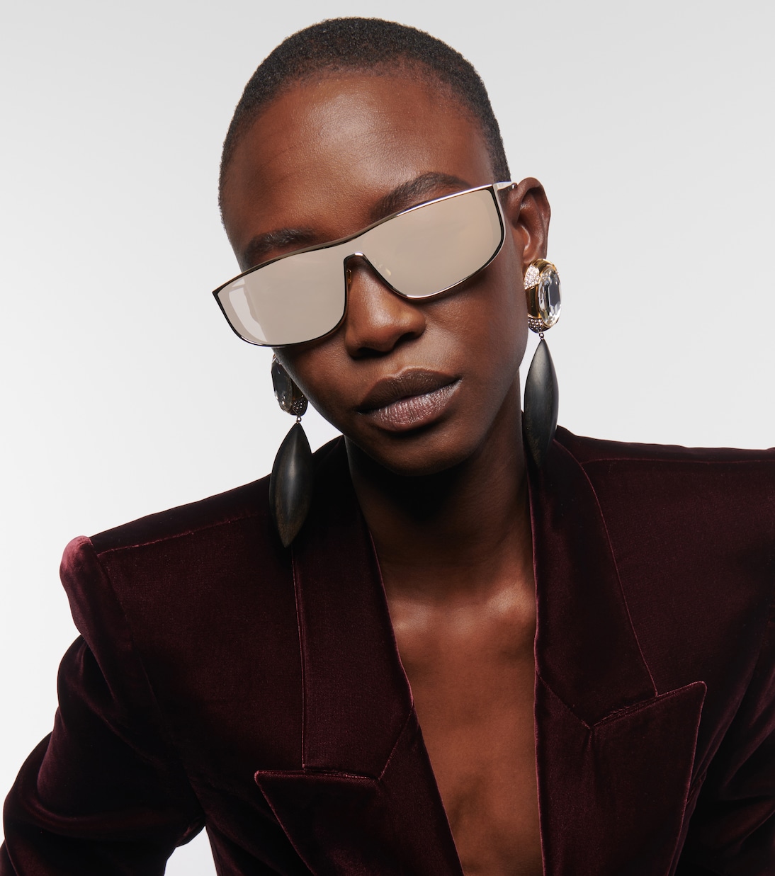 Gafas de sol rectangulares SL 605 | Saint Laurent