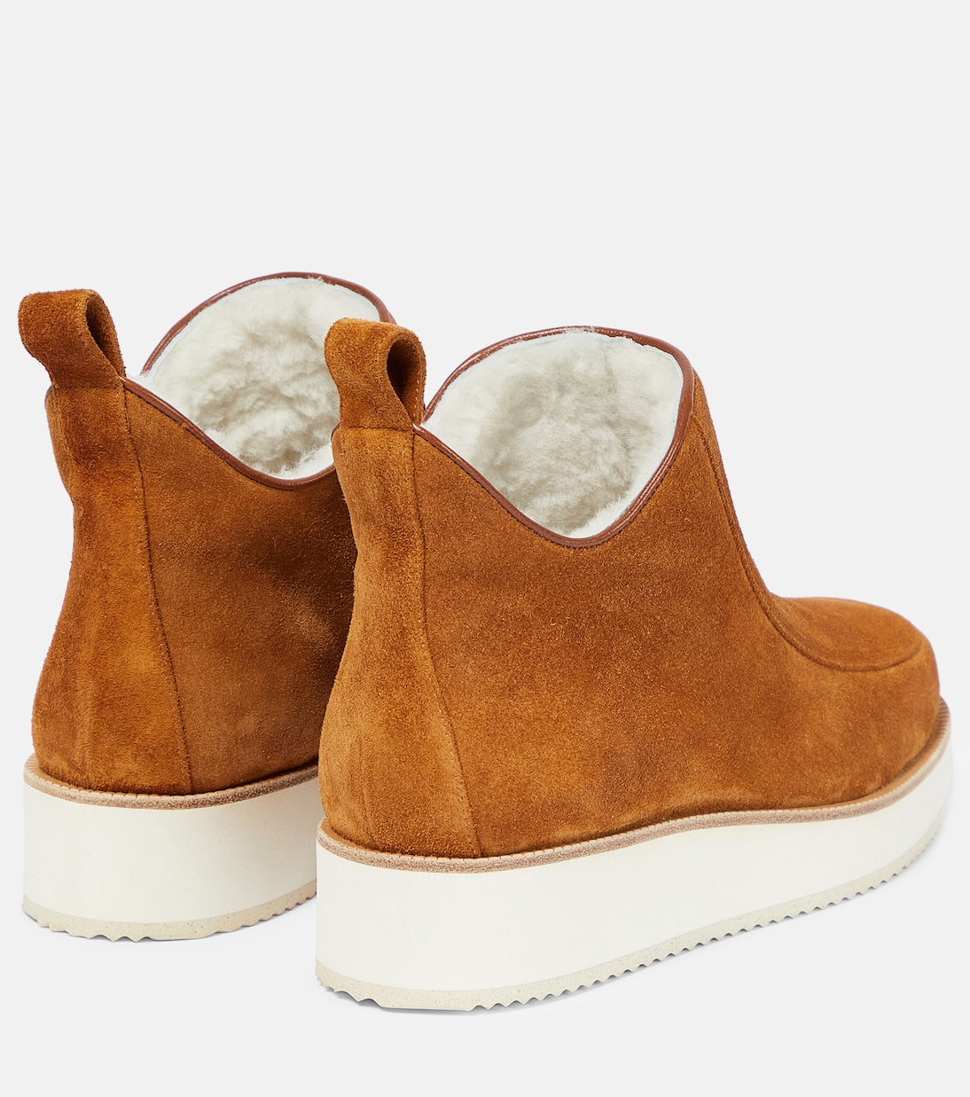 Harry shearling-lined suede ankle boots | Gabriela Hearst