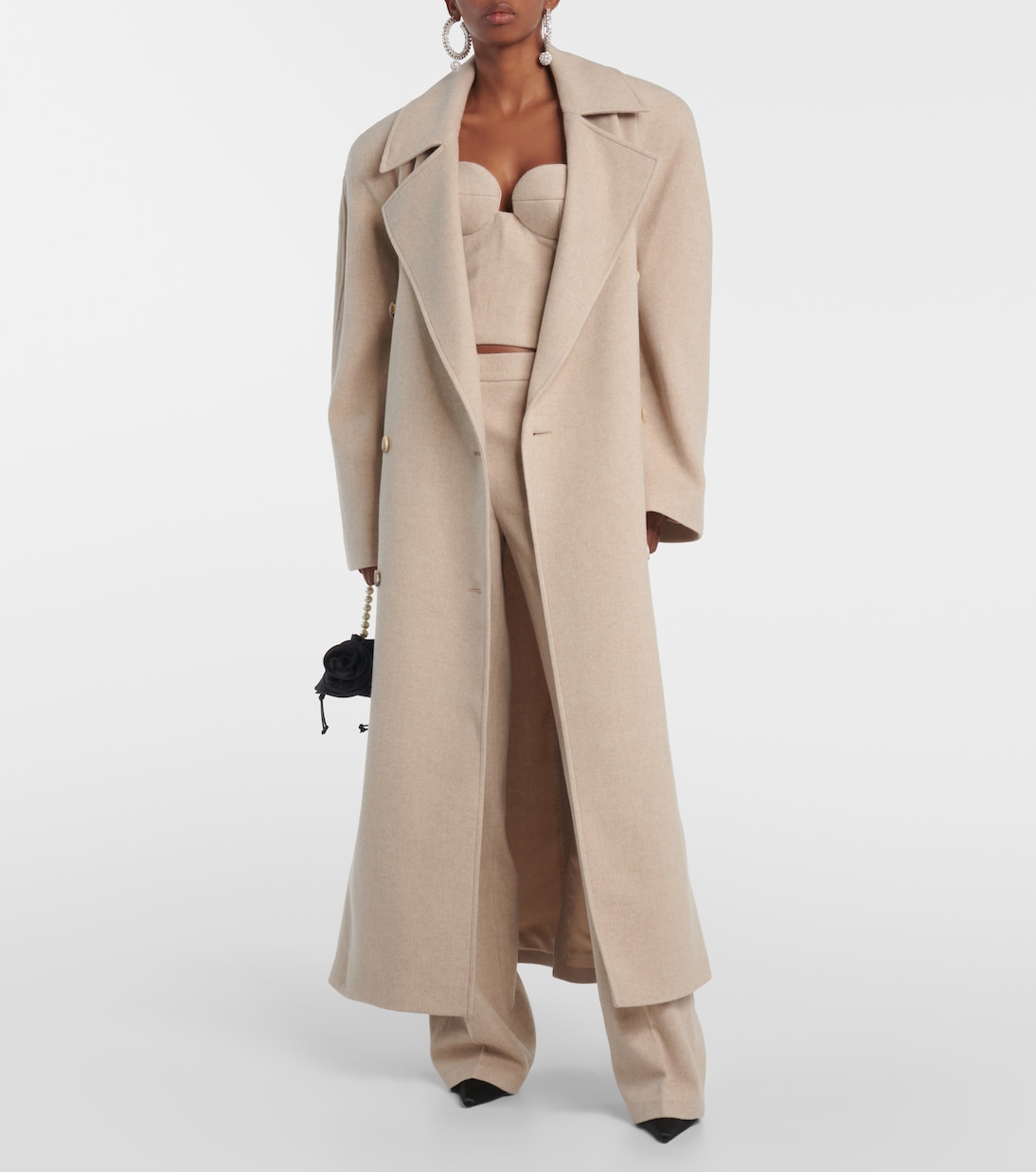Double-breasted cashmere coat  | Magda Butrym