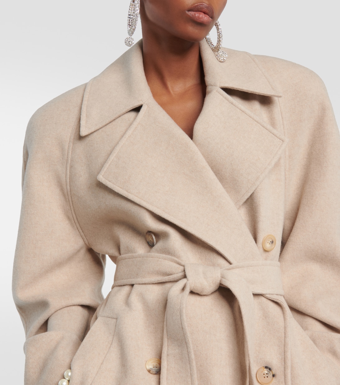 Double-breasted cashmere coat  | Magda Butrym