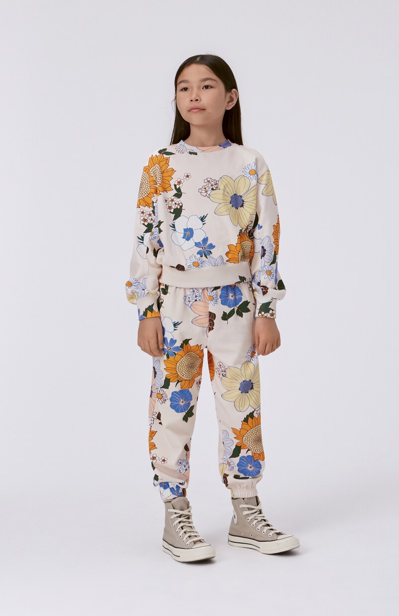Adan floral cotton sweatpants | Molo
