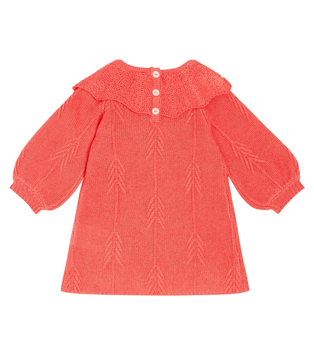 Bébé – Robe brodée en laine mélangée | Tartine et Chocolat