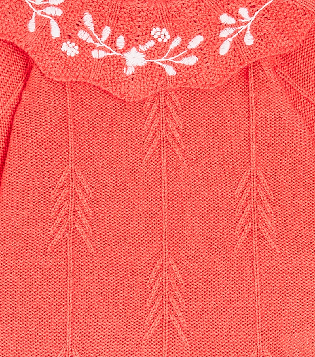 Bébé – Robe brodée en laine mélangée | Tartine et Chocolat