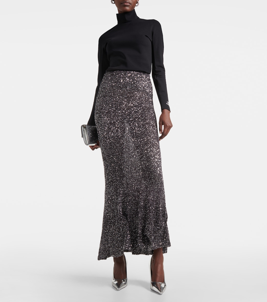 Pumps Ixia 95 aus Metallic-Leder | Jimmy Choo