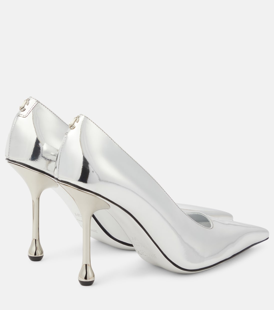 Pumps Ixia 95 aus Metallic-Leder | Jimmy Choo