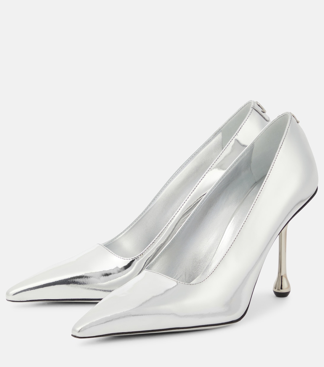Pumps Ixia 95 aus Metallic-Leder | Jimmy Choo